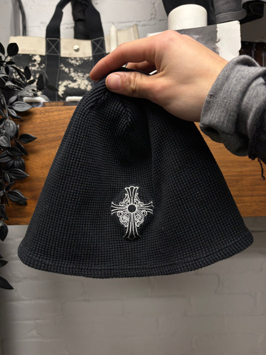 Vintage Chrome Hearts ‘Celtic Cross’ Black Thermal Skull Cap