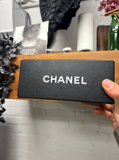 Chanel ‘C.501’ Black Quilted CC Logo Prescription Glasses Frames