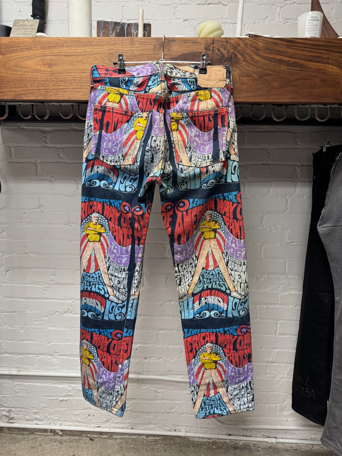 1966 Levi’s LVC Banner Ad Repro ‘Big E’ Denim