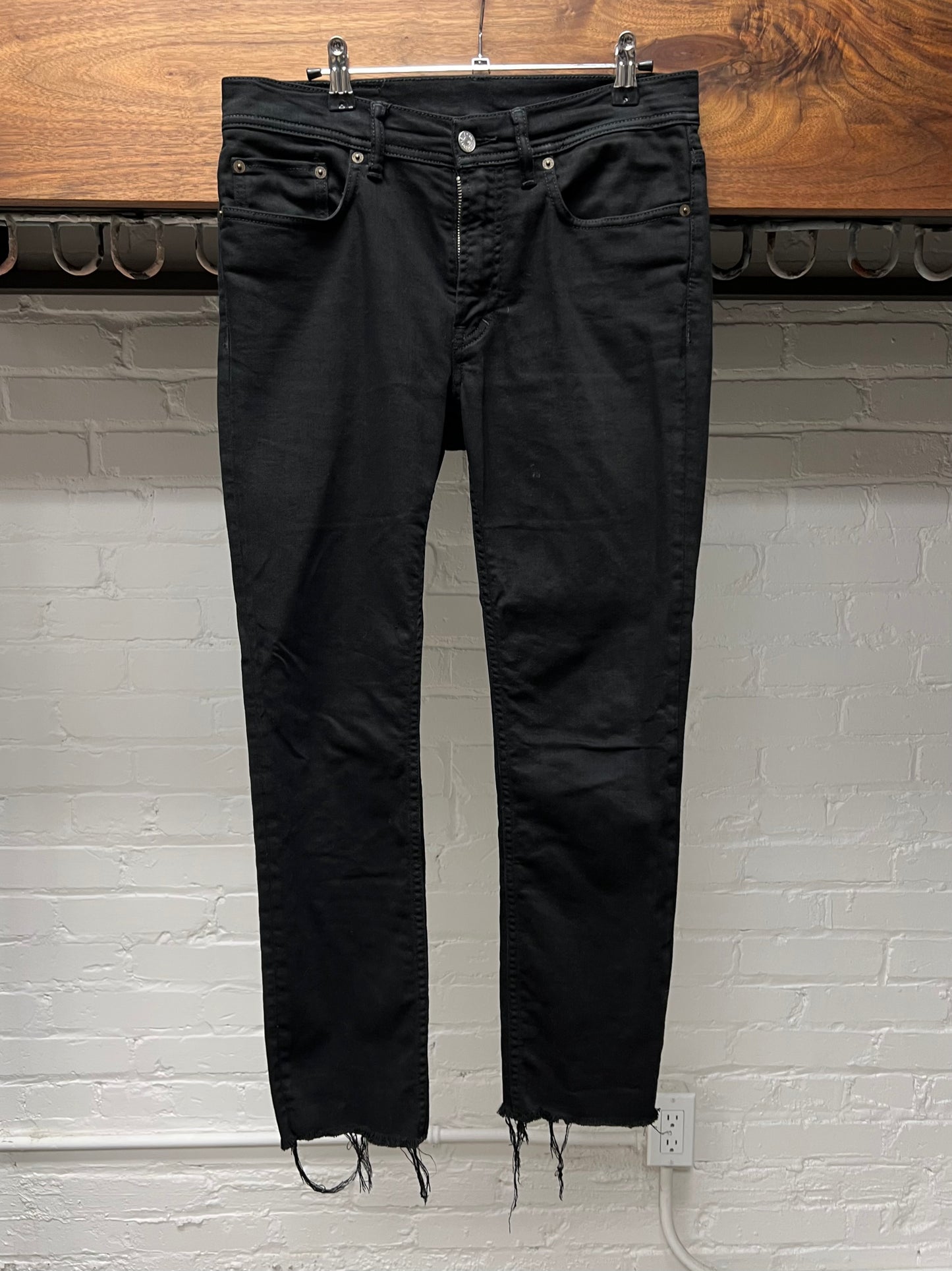 Acne Studios Black Slim/Skinny Jeans