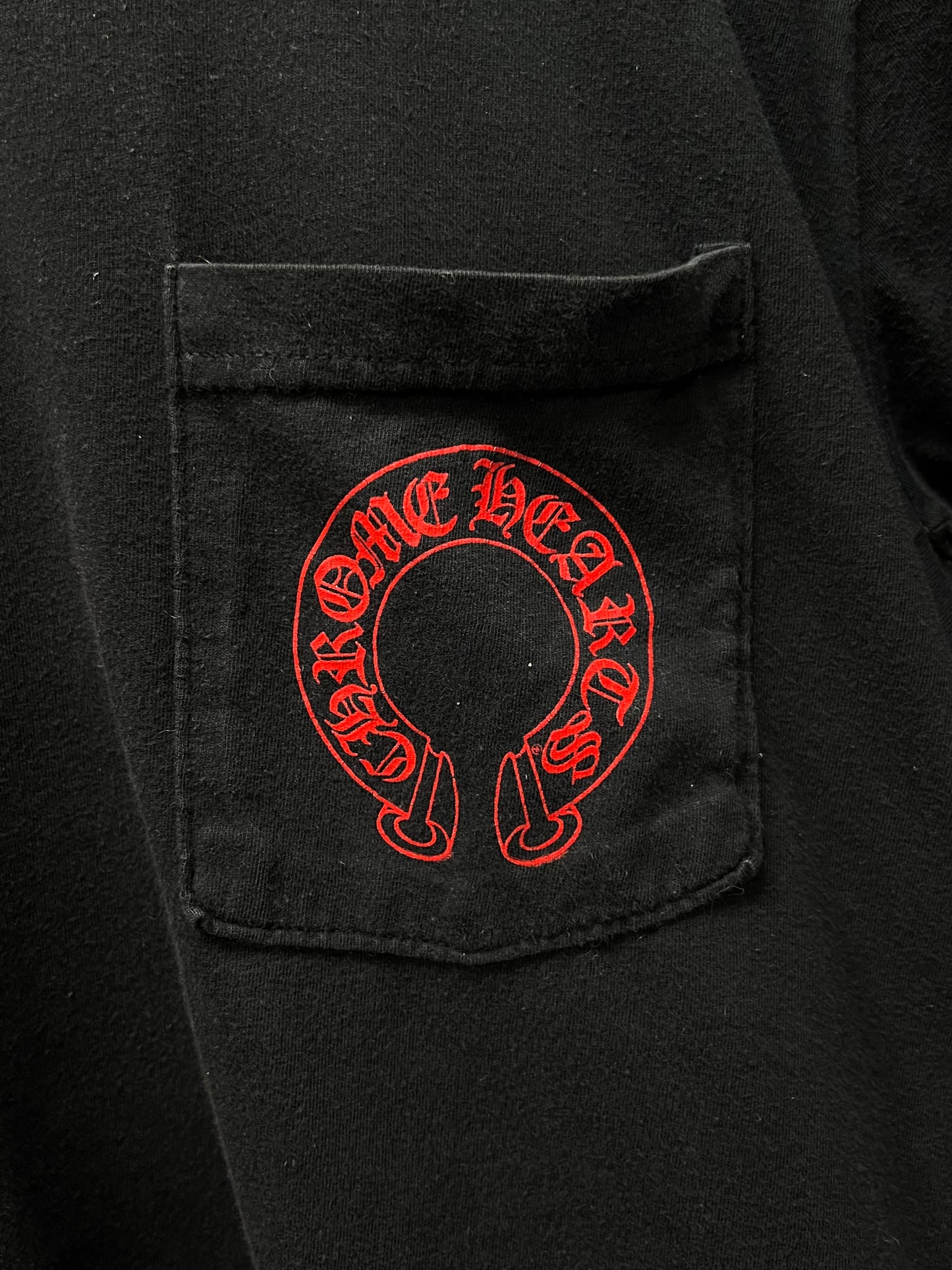 Chrome Hearts ‘Cemetery’ Cross Horseshoe Logo T-Shirt