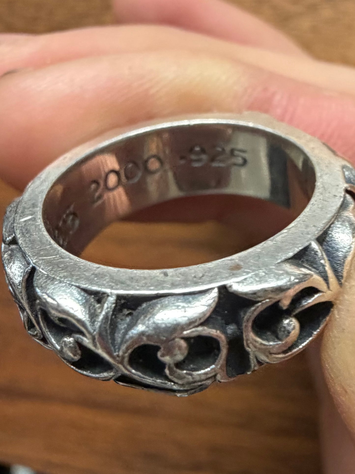 Chrome Hearts ‘Eternity Vine’ 925 Silver Ring