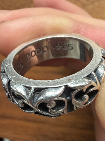 Chrome Hearts ‘Eternity Vine’ 925 Silver Ring