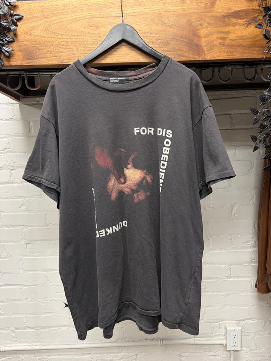Enfants Riches Deprimes ‘Dunked Dorothy’ Bleach Distressed Graphic T-Shirt