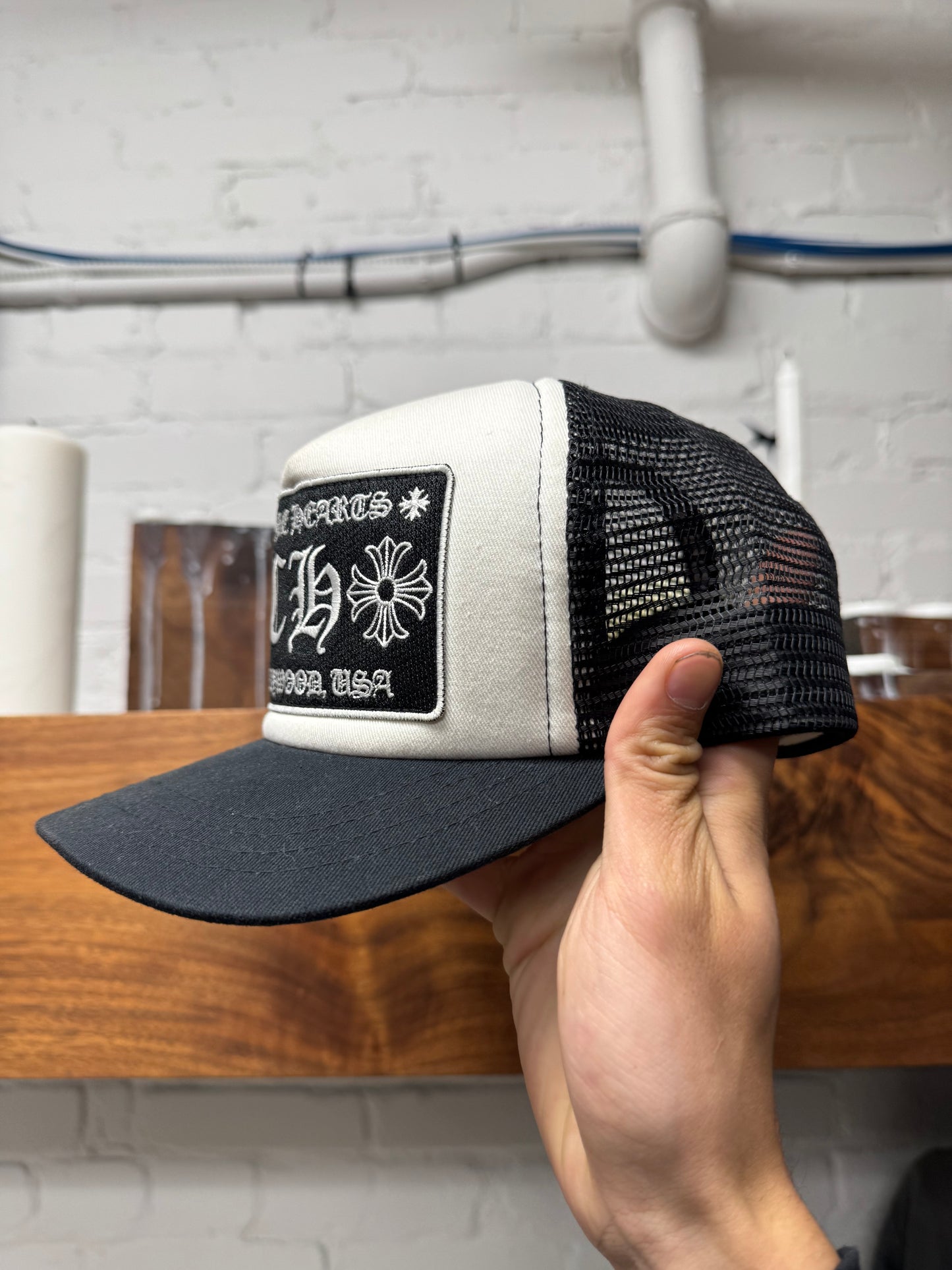 Chrome Hearts ‘Hollywood’ Mesh Trucker Hat