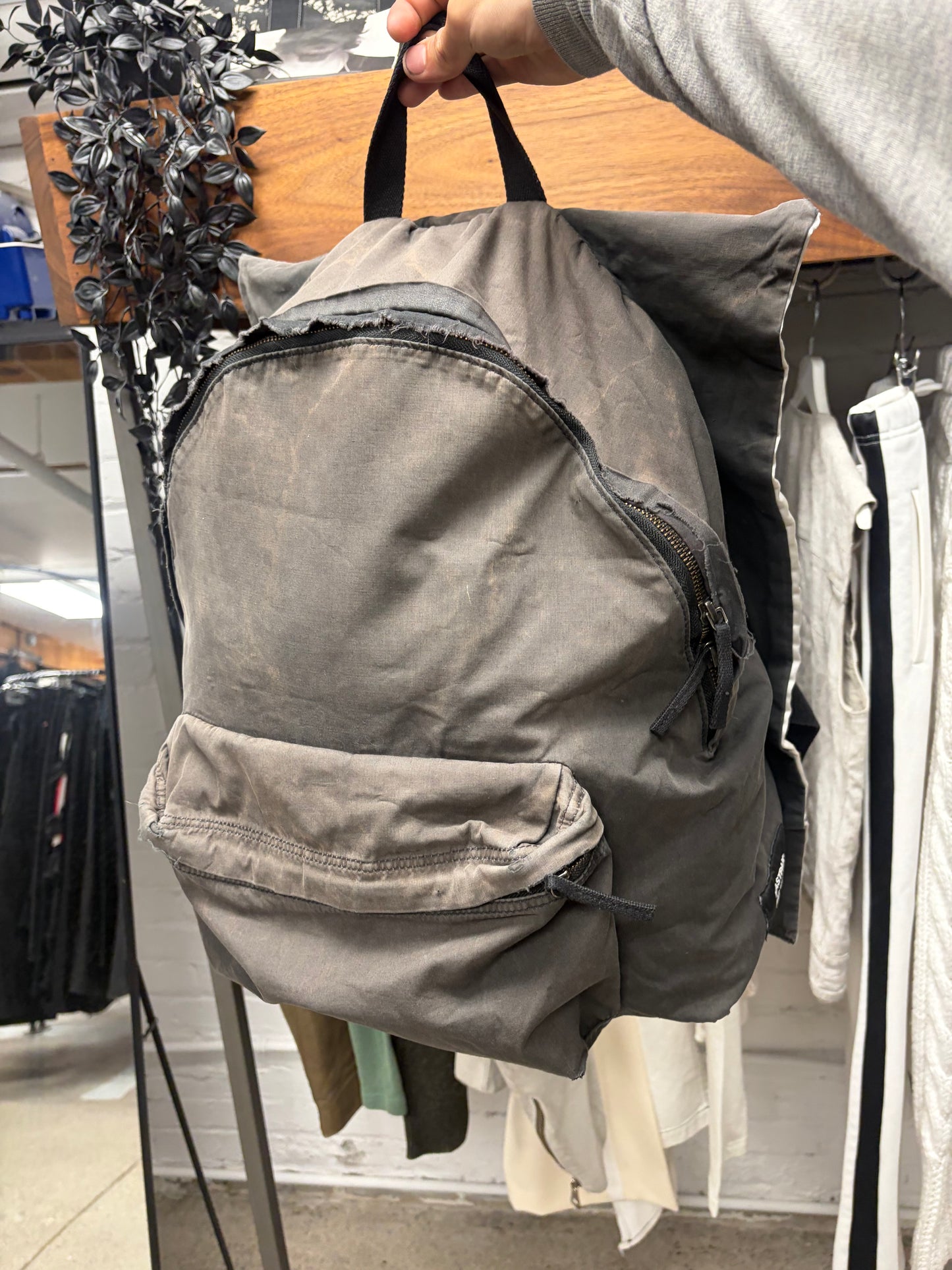 SS2019 Raf Simons x Eastpak ‘Couple’ Black/White Portrait Backpack