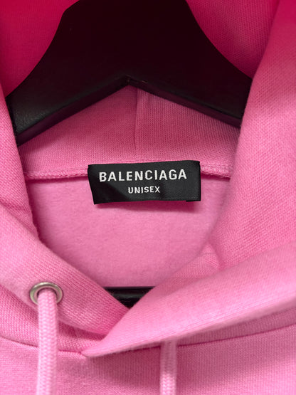 2022 Balenciaga World Food Programme Pink Pullover Hoodie