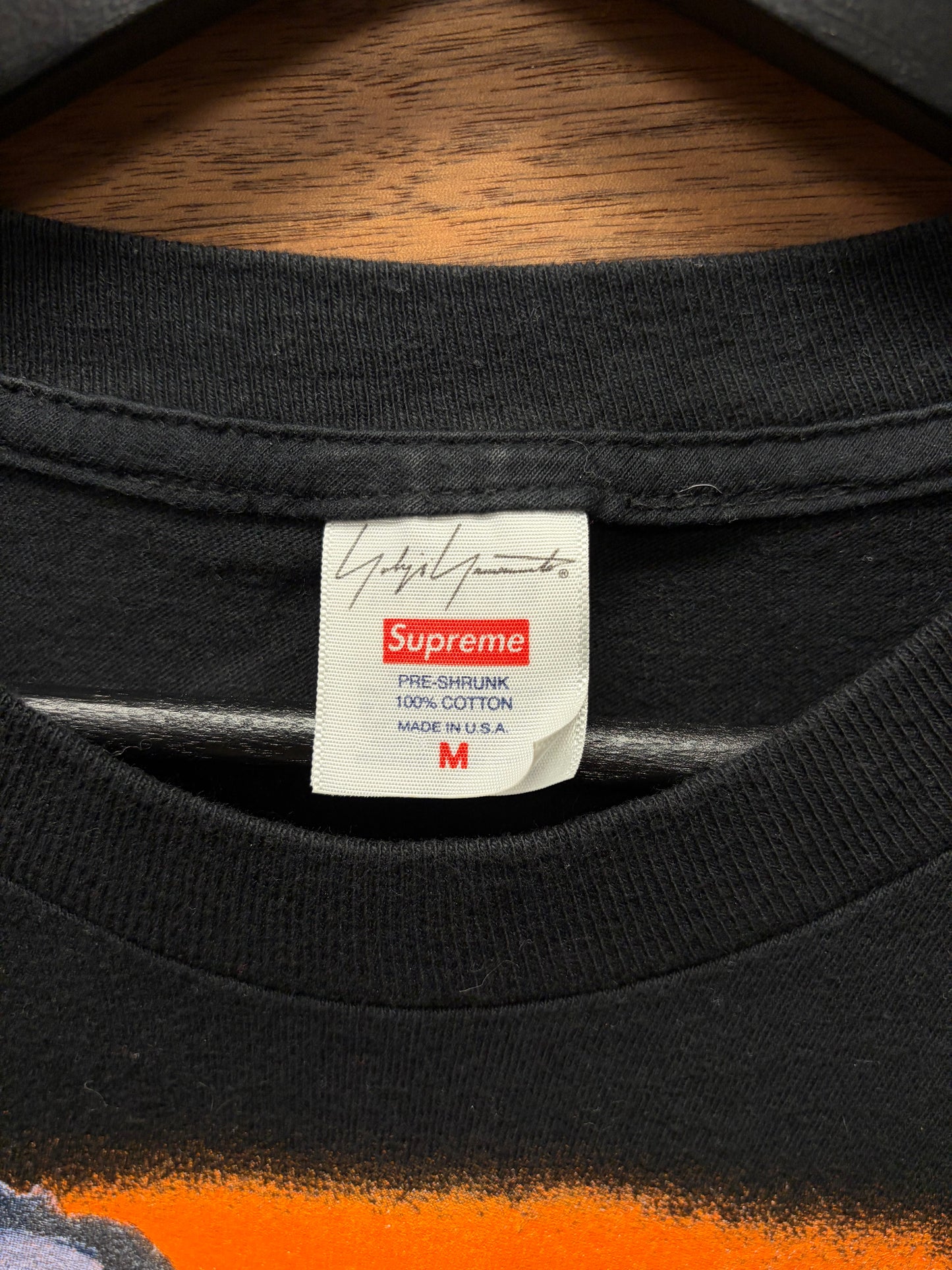 AW2022 Supreme x Yohji Yamamoto ‘Jacko Lantern’ Graphic T-Shirt