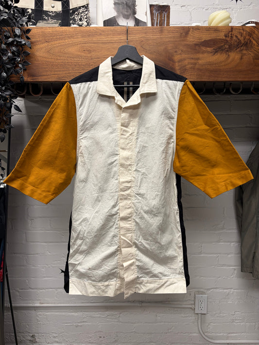 Rick Owens DRKSHDW ‘Magnum Tommy’ Short Sleeve Button Up Shirt