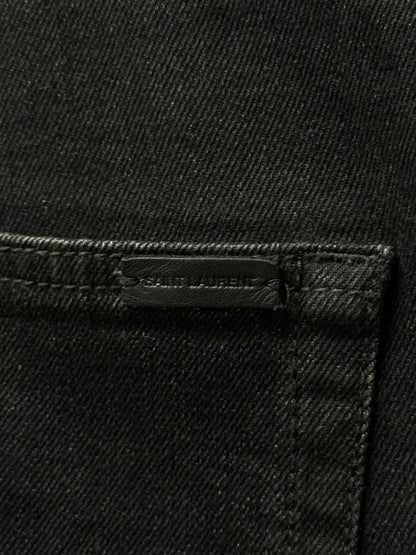 2020 Saint Laurent ‘D02’ Black Skinny Cut Denim