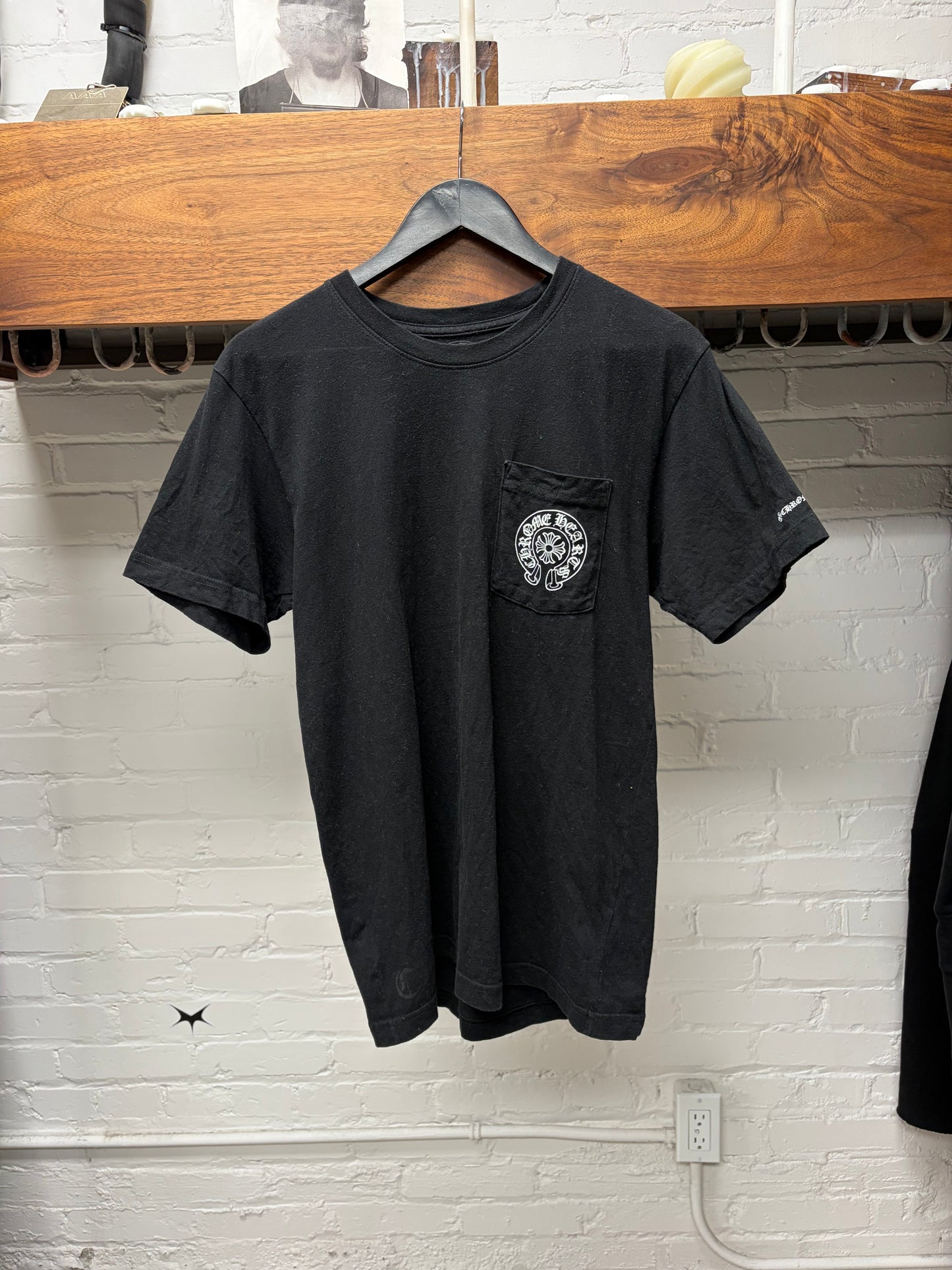 Chrome Hearts ‘Horseshoe Logo’ Black Graphic T-Shirt