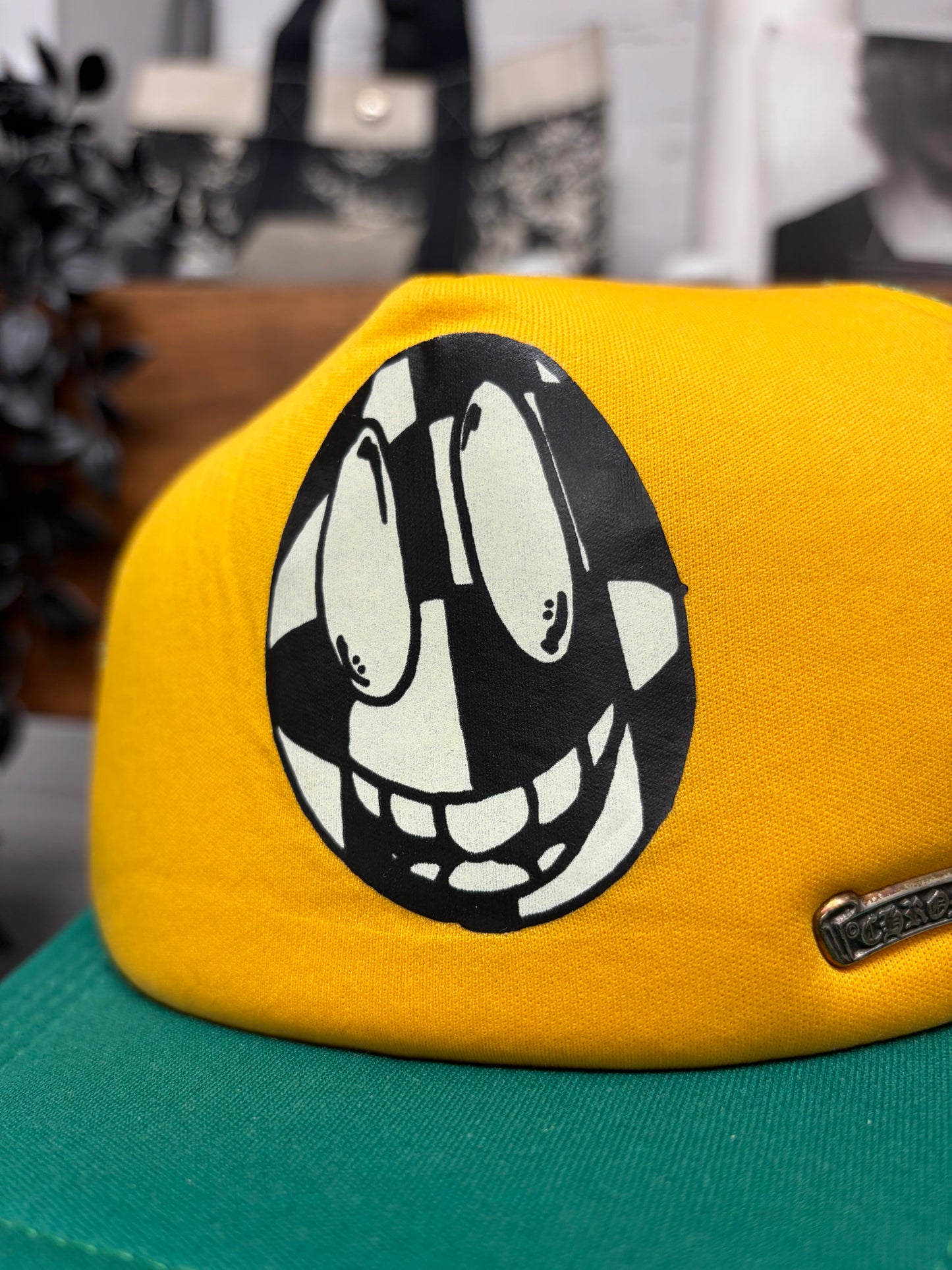 Chrome Hearts x Matty Boy ‘Sex Records’ Smiley Trucker Hat