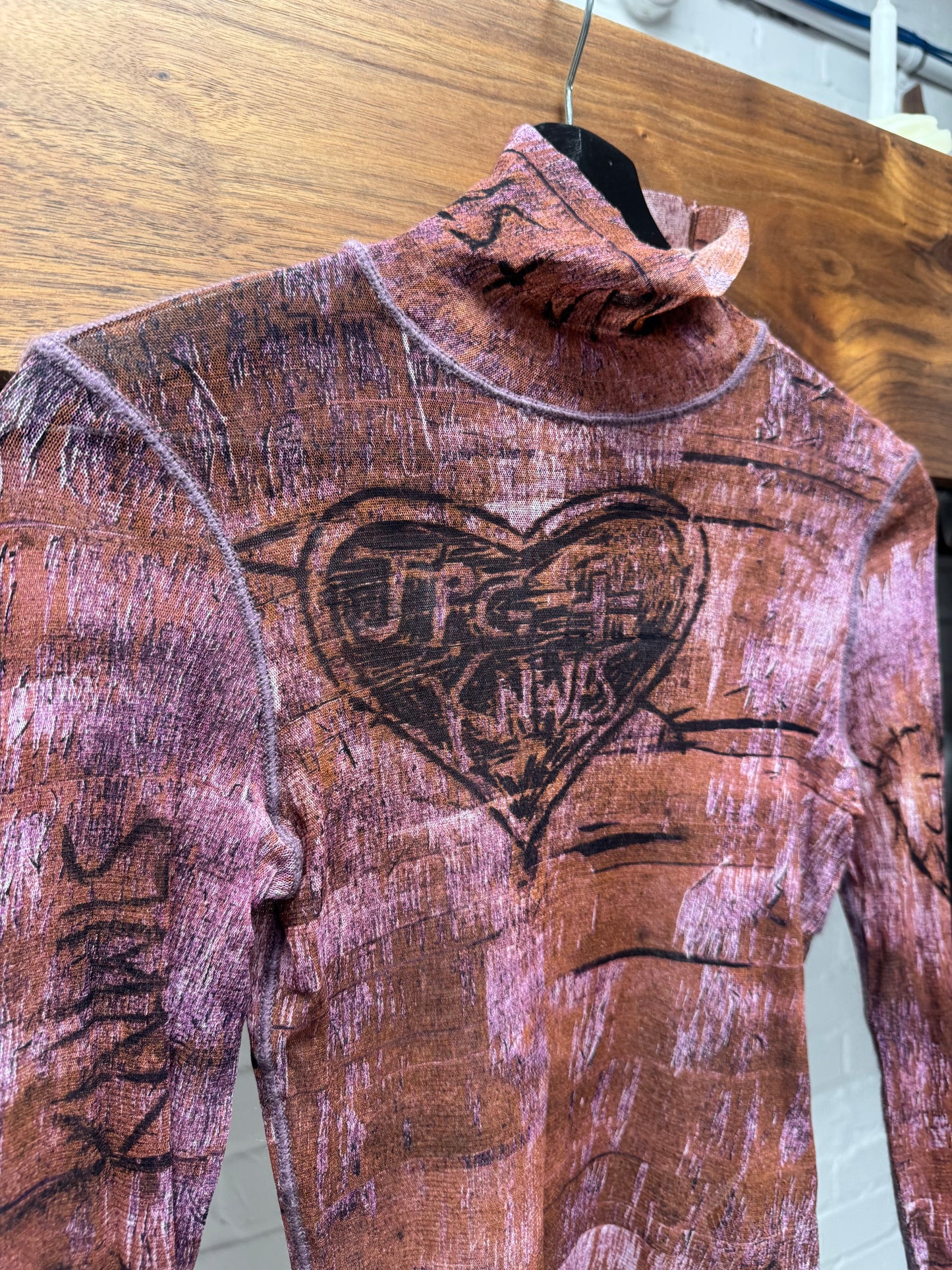 Jean Paul Gaultier x KNWLS Mesh Long Sleeve Shirt