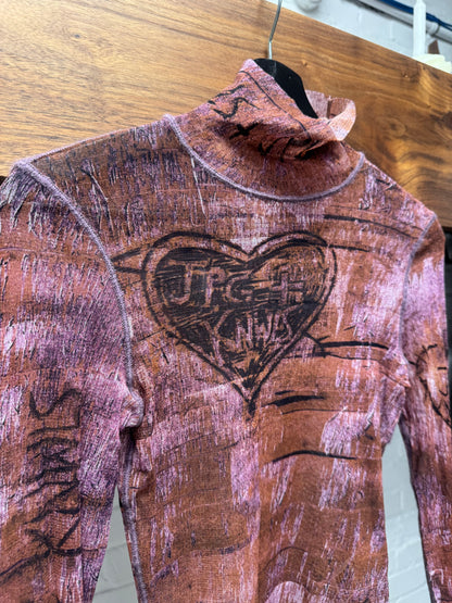 Jean Paul Gaultier x KNWLS Mesh Long Sleeve Shirt