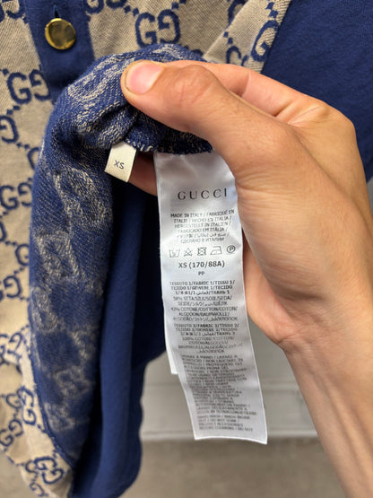 Gucci ‘Guccisima’ Monogram Brown/Blue Polo