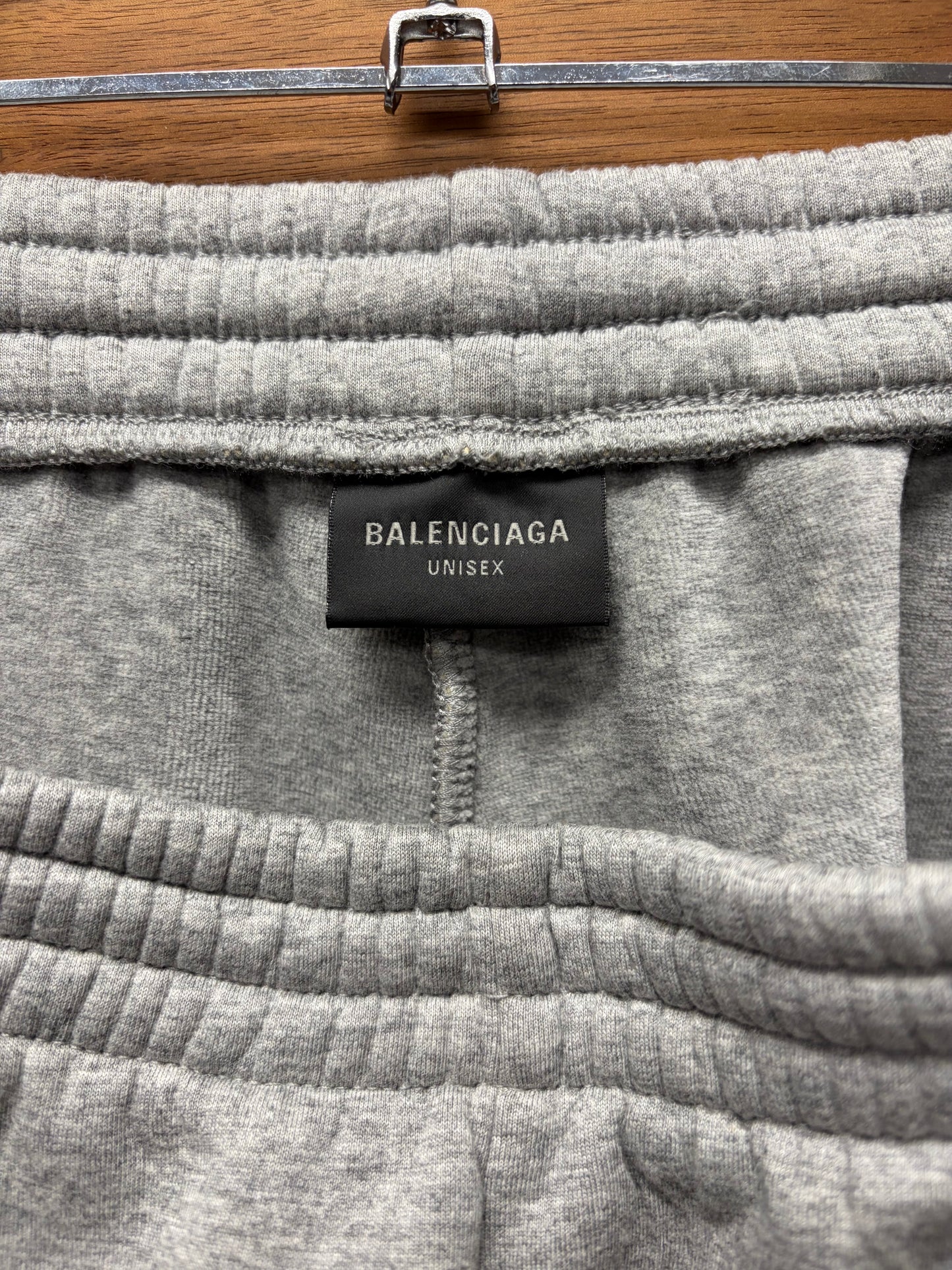 2023 Balenciaga Grey Drawstring Sweatpants