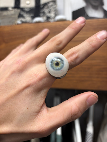 Carol Christian Poell 'MM/2144' Prosthetic Eyeball Silver Ring