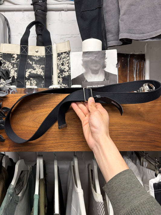 Balenciaga ‘Utility Belt’ with Silver Toned Hardware