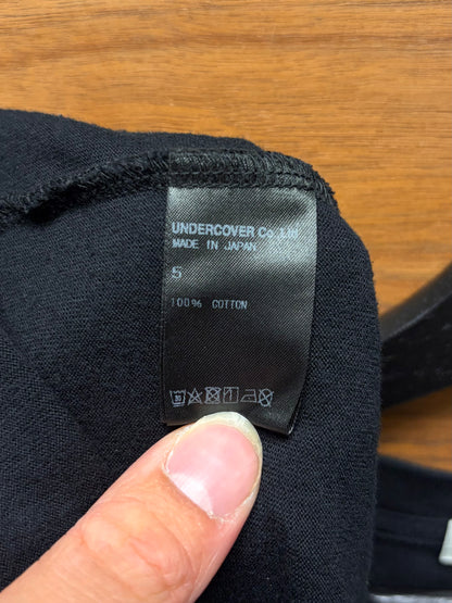 Undercover ‘Withdrawl’ Thorned Rose Black Long Sleeve Shirt