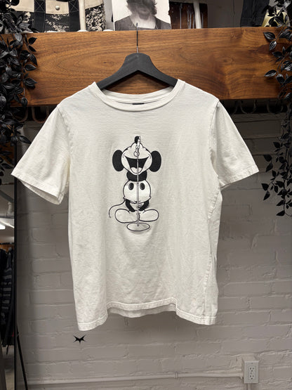 Number (N)ine ‘Mickey’ Re-Edition White Graphic T-Shirt