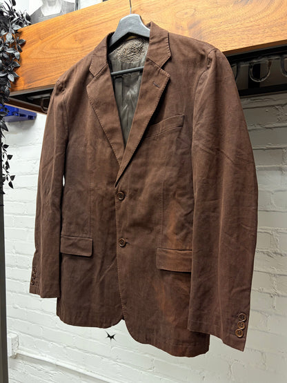 Yohji Yamamoto ‘A.A.R.’ Burnt Red Blazer
