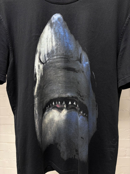 Givenchy by Ricardo Tisci ‘Shark Print’ Black Graphic T-Shirt