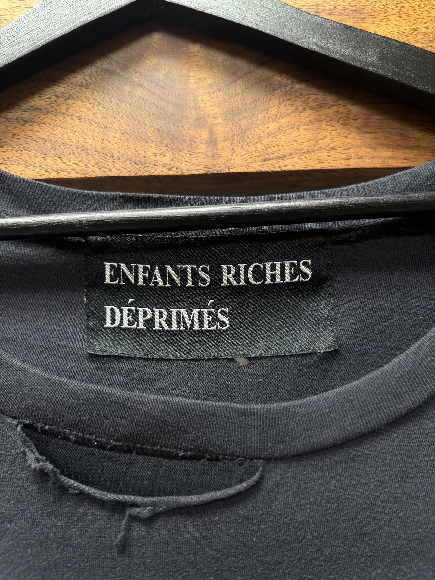 OG Enfants Riches Deprimes ‘No Reply’ Thrash Distressed Graphic T-Shirt