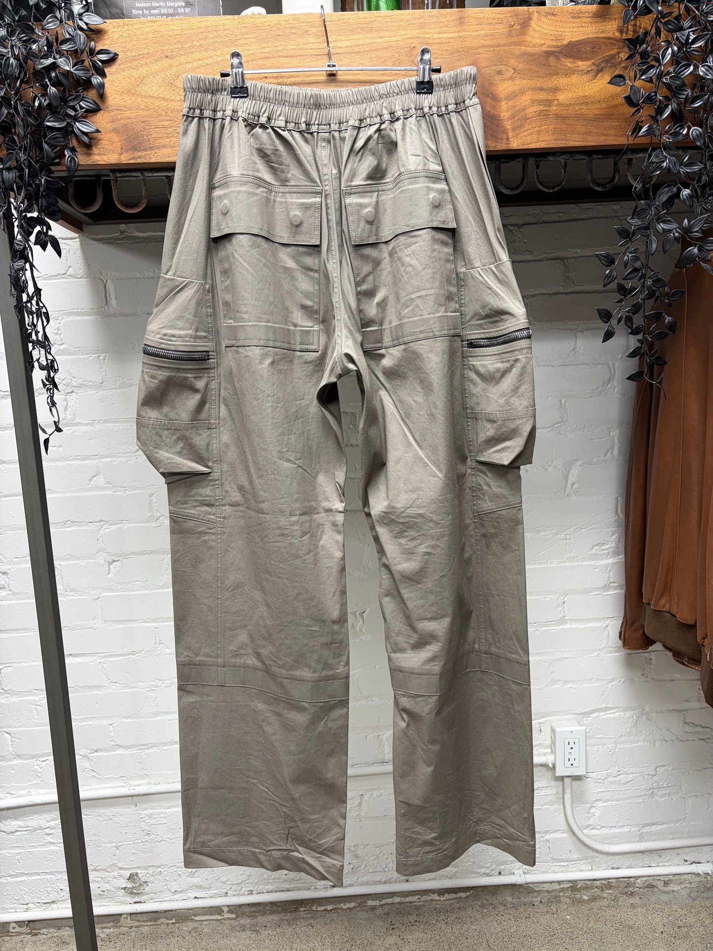 SS2021 Rick Owens ‘Phlegethon’ Dust ‘Panier’ Cargo Pants