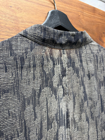 SS2017 Rick Owens ‘Walrus’ Leopard Print Sheer Blazer