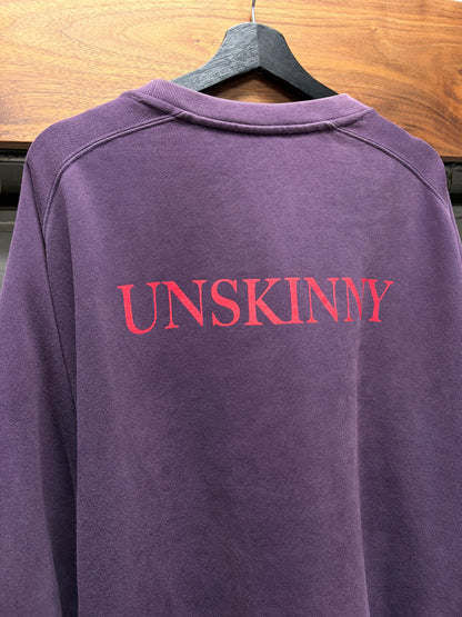 AW2017 Vetements ‘Unskinny’ Oversized Purple Sweatshirt