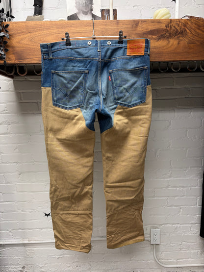 2012 Junya Watanabe x Levi’s Panelled Double Knee Carpenter Denim
