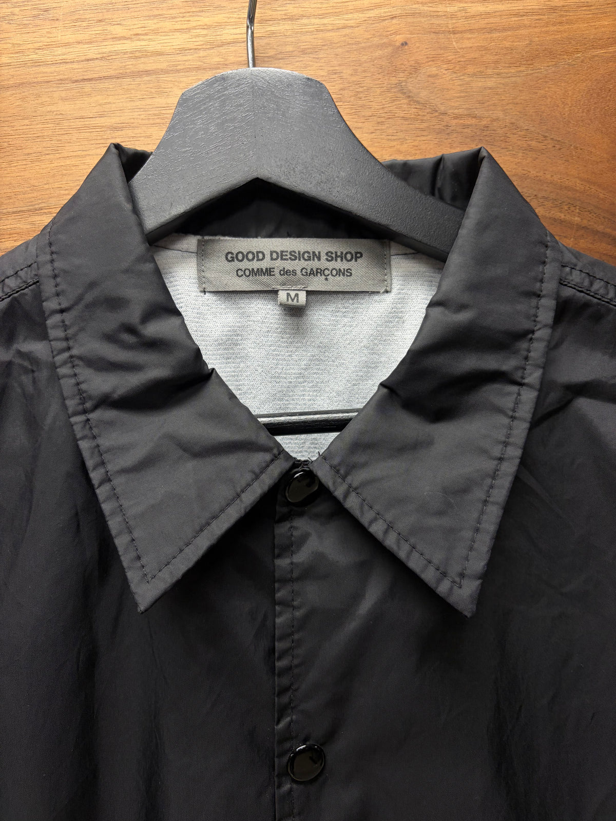 2016 Comme Des Garçons x Good Design Shop ‘CDG Logo’ Black Coaches Jacket