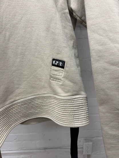 Rick Owens DRKSHDW ‘Creatch Strap’ Pearl Cotton Sweatshirt