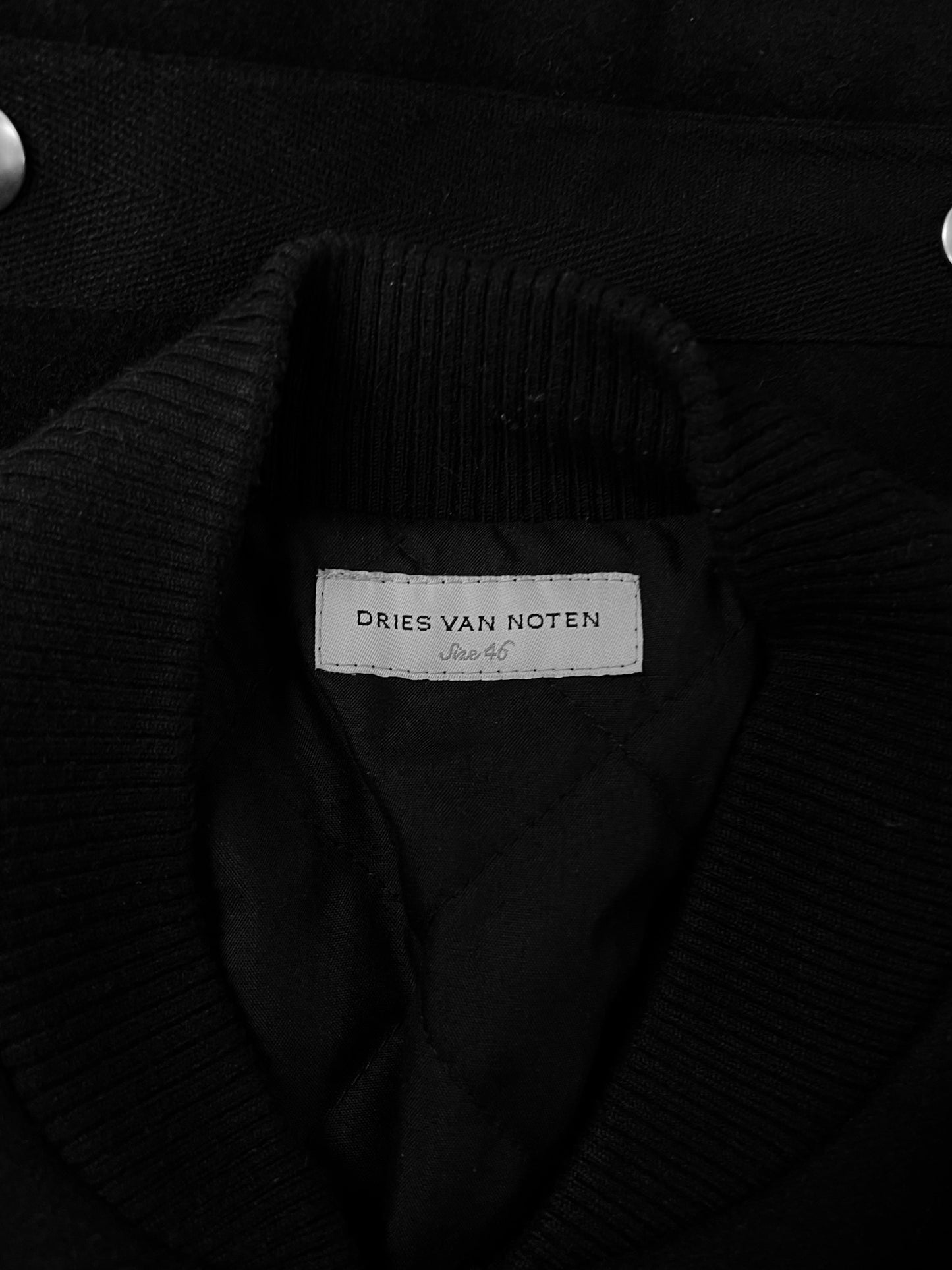 AW2014 Dries Van Noten ‘Back-Zip’ Bomber Jacket