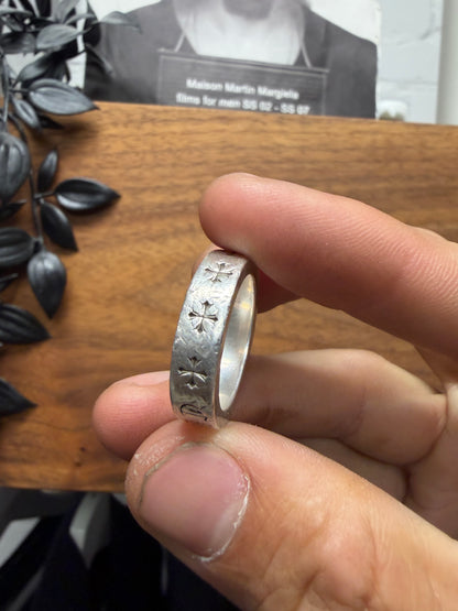 Chrome Hearts ‘Forever’ .925 Silver Spacer Ring