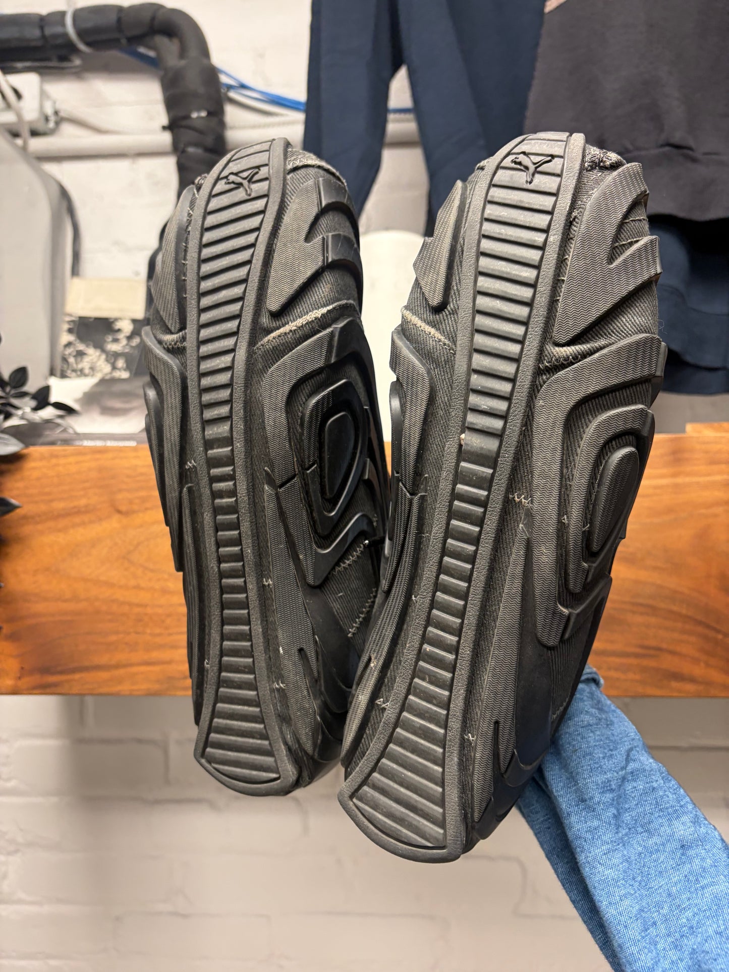No Faith Studios x Puma ‘Talon’ Flat Medium Grey Low Top Sneakers