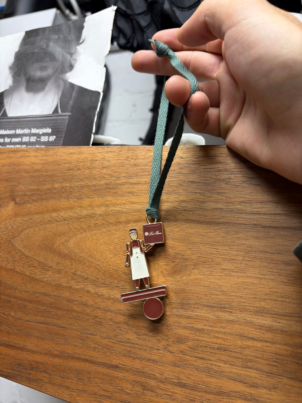 Loro Piana ‘Attendant’ Metal Bag Charm
