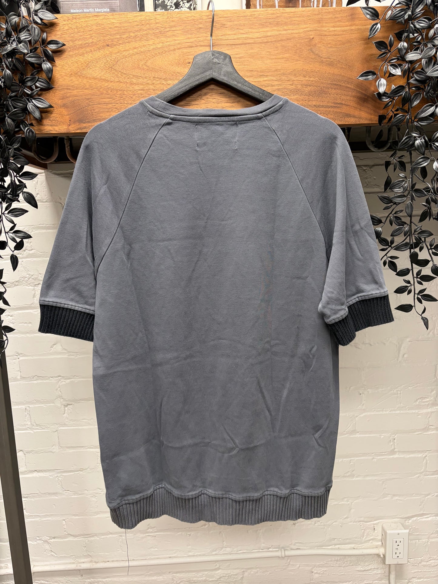 Raf Simon’s x Fred Perry Ribbed Cuff Cotton ‘Patch Logo’ T-Shirt