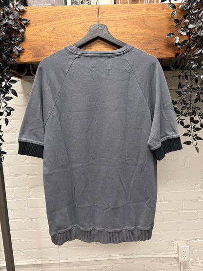 Raf Simon’s x Fred Perry Ribbed Cuff Cotton ‘Patch Logo’ T-Shirt