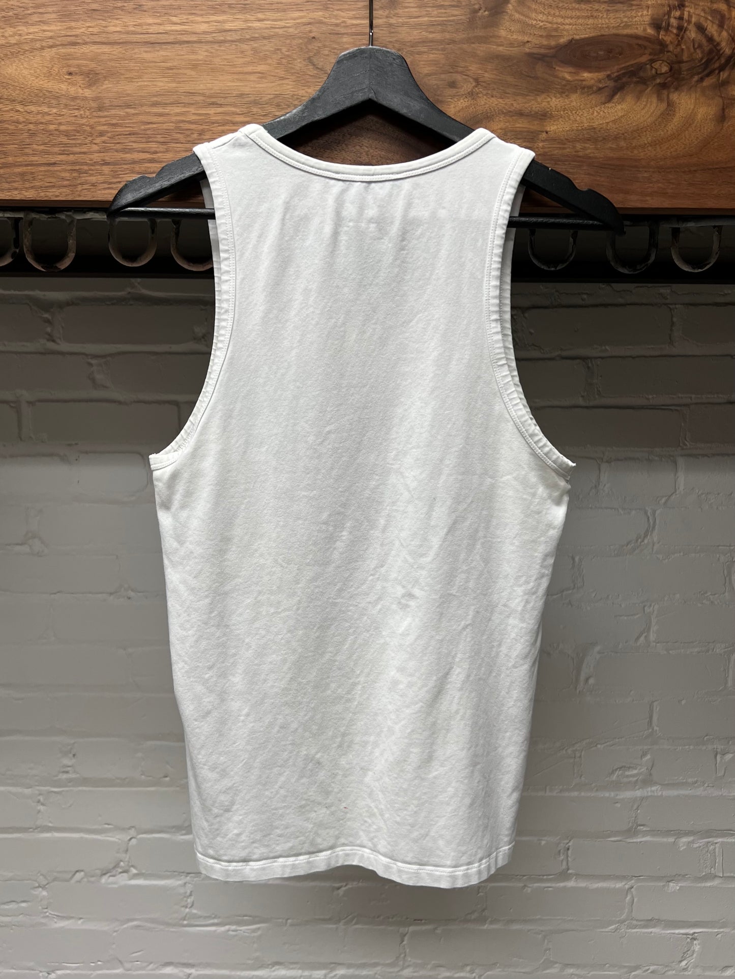 RAF by Raf Simons White ‘Patchwork’ Tank-top