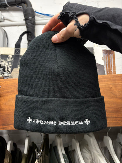 Chrome Hearts ‘CH Logo’ Black Beanie