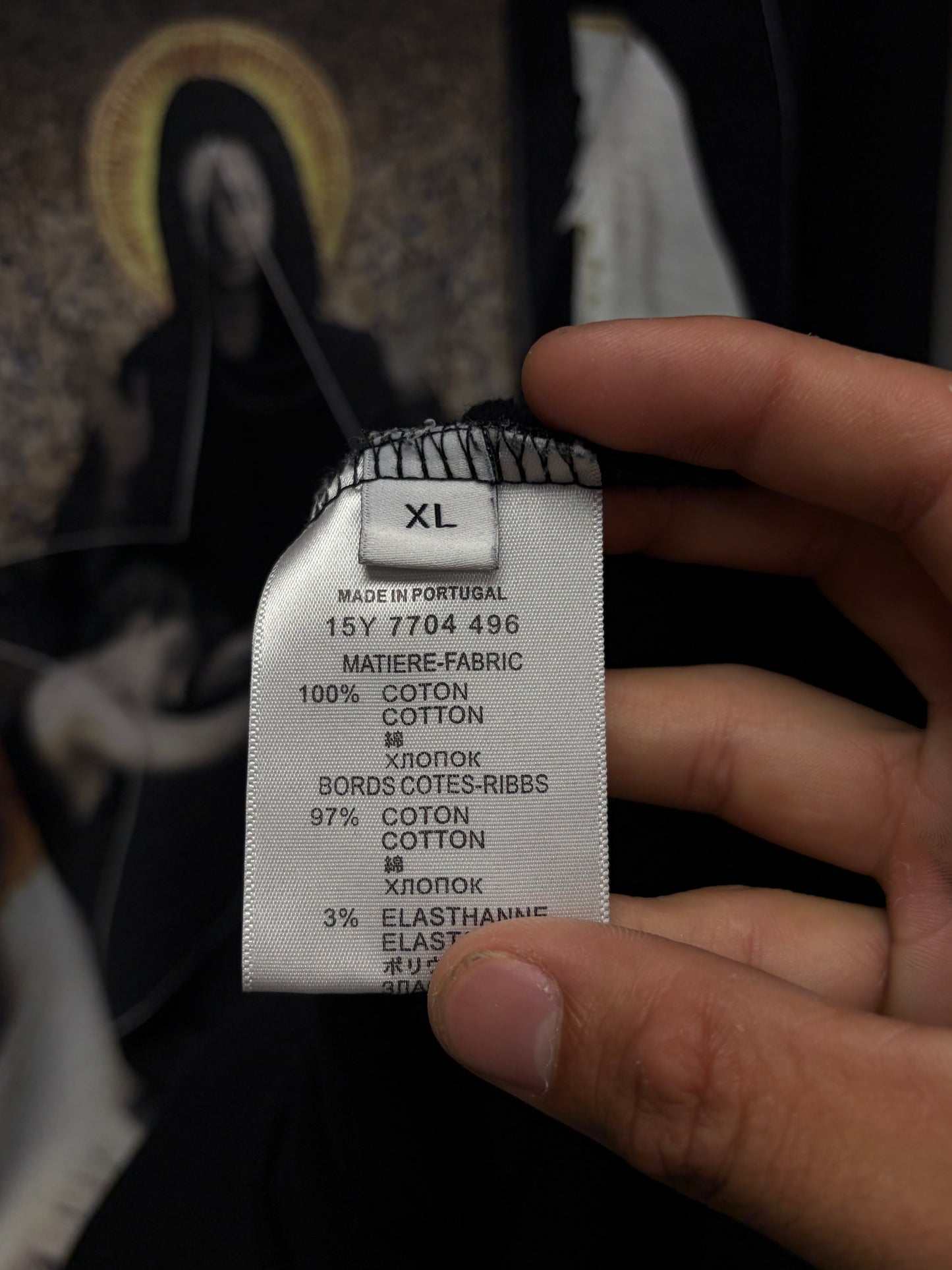 2015 Givenchy by Ricardo Tisci ‘Holy Trinity’ Graphic Sweatshirt