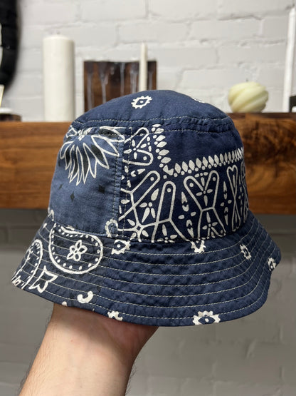 Kapital Paisley Patchwork Bandanna Bucket Hat