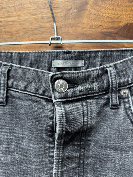 Dior Homme Slim Cut Washed Grey Denim