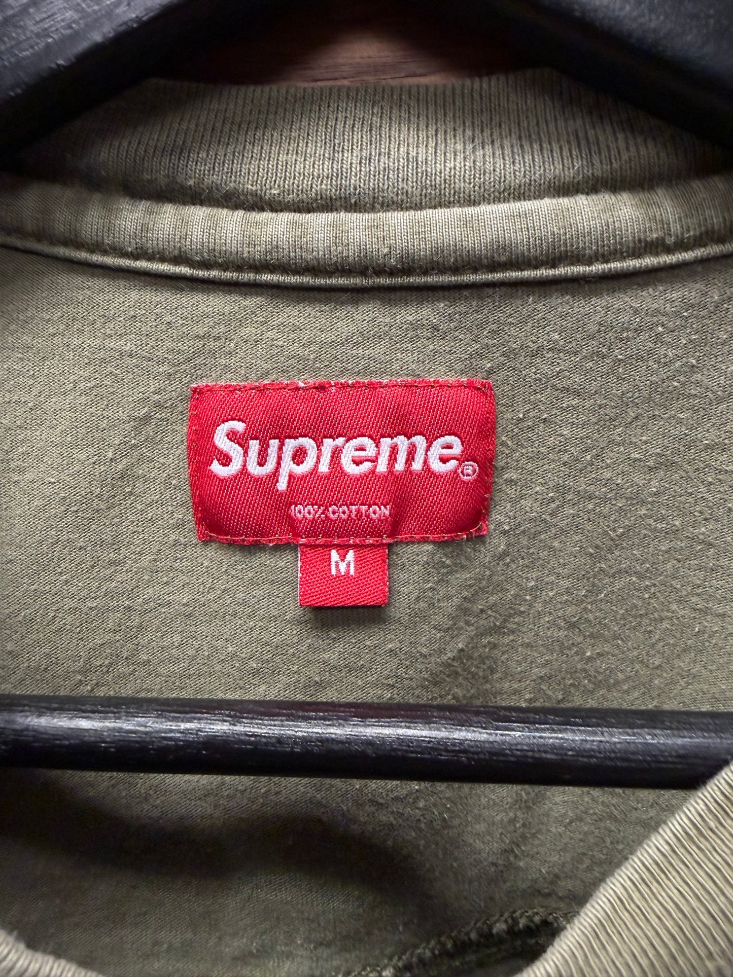 AW2021 Supreme Plaid/Olive Long Sleeve Shirt
