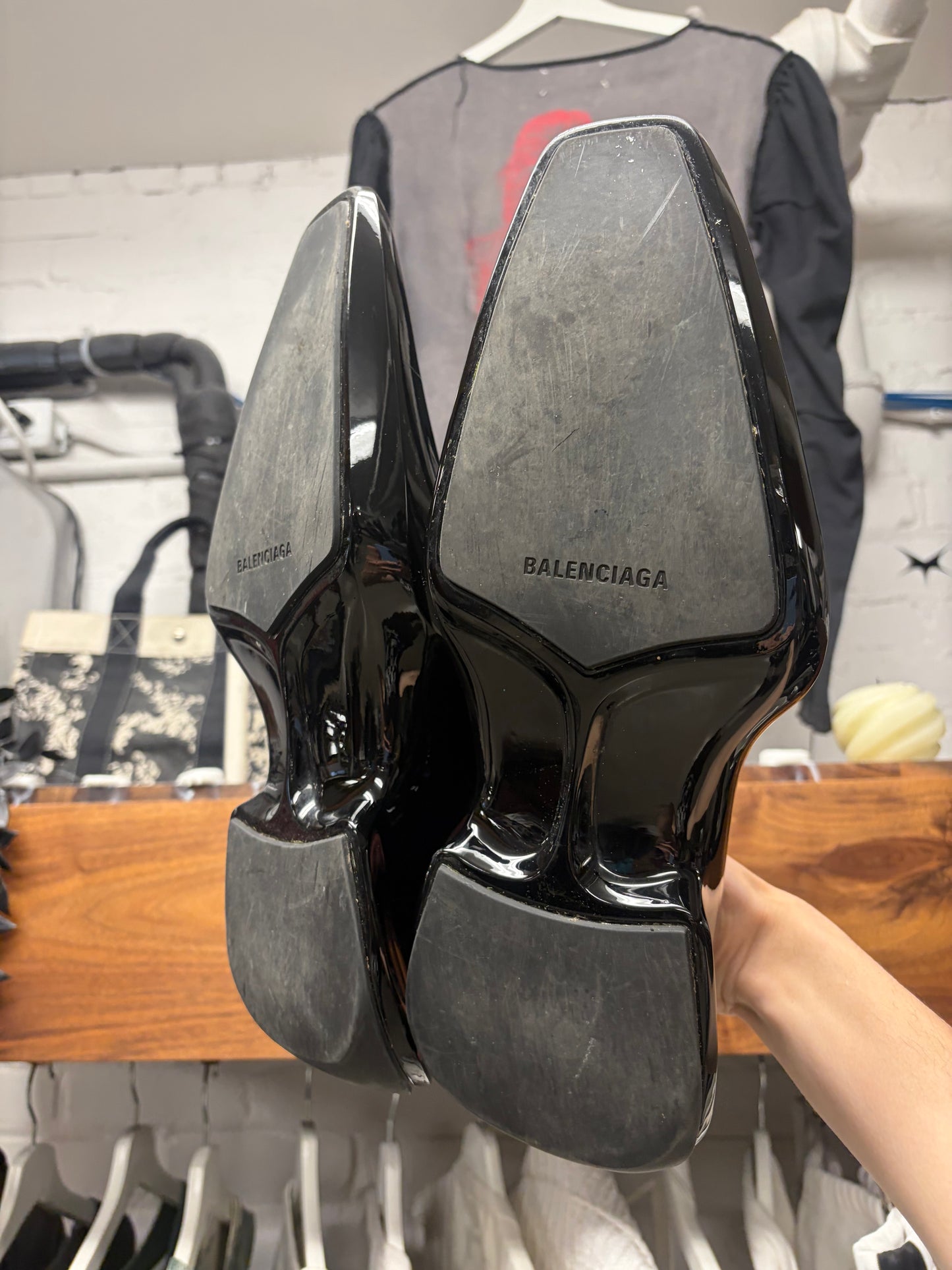 Balenciaga ‘Space Shoe’ Futuristic Slip On Loafers