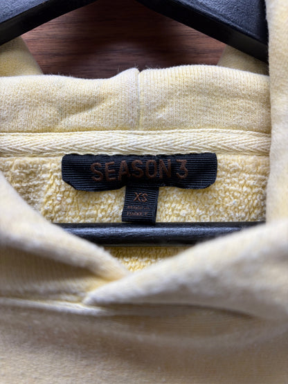 Yeezy Season 3 ‘Sun Faded Yellow’ Heavy Cotton Pullover Hoodie