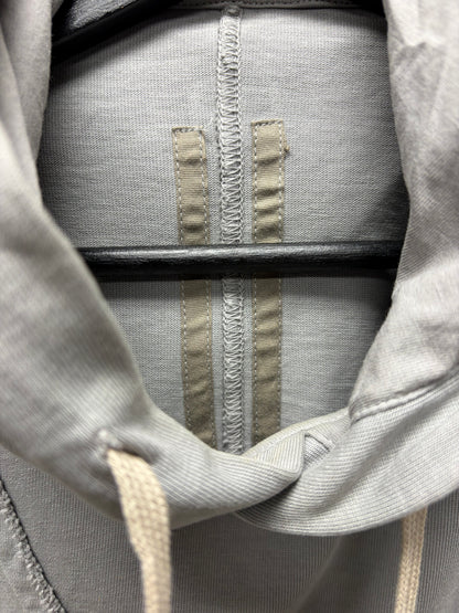 Rick Owens Stone ‘Mishaped’ Asymmetric Stone Drawstring Hoodie