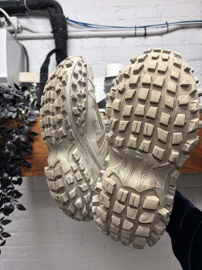 Balenciaga ‘Defender’ White Tire Track Low Top Sneakers