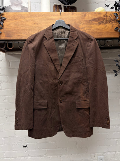 Yohji Yamamoto ‘A.A.R.’ Burnt Red Blazer